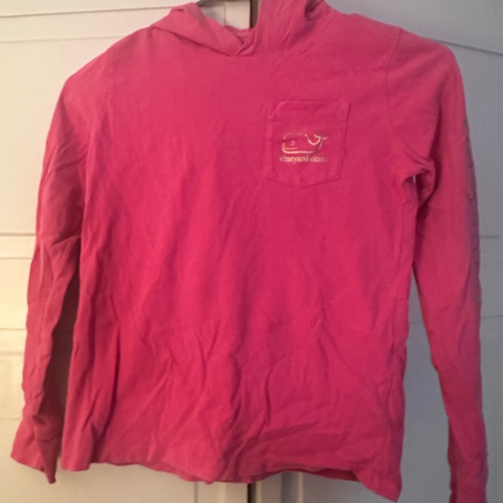 Girls vineyard vines long sleeve with hood